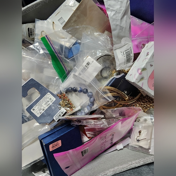 Jewelry Reseller Box 50 Piece Mystery Box Additional Empty Box Bonus - Picture 4 of 17